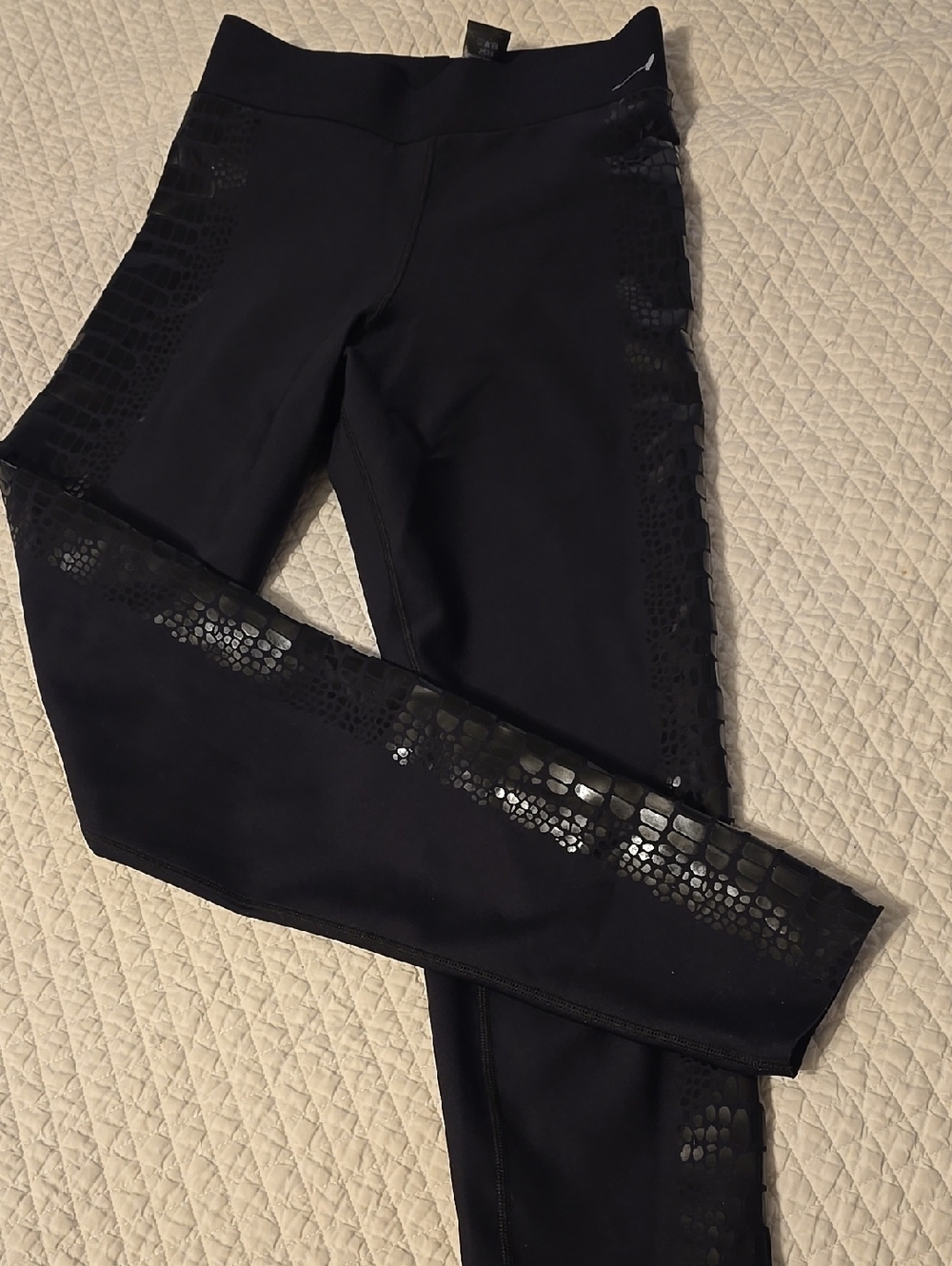 Ultracor Lux Essentials Crocodile Leggins Nero Patent - Picture 3 of 14